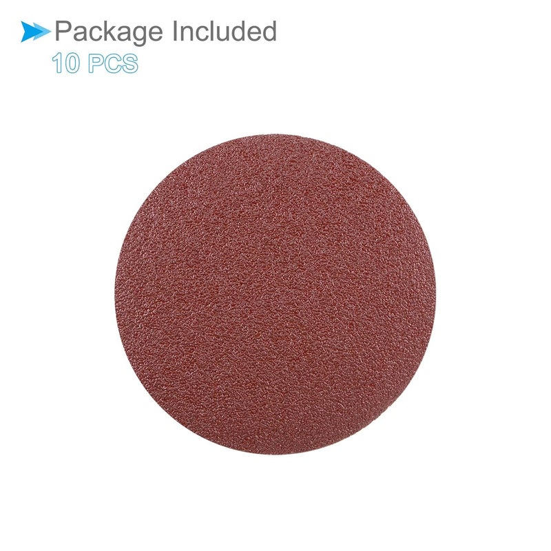 CoCud PSA Sanding Discs, 5 Inch Dia 40 Grits, Self Adhesive Sticky-Back Sandpaper - (Applications: for Woodworking Metal Finishing), 10-Pieces - Image 5
